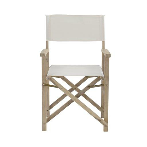 Раскладное садовое кресло из дерева Naterial бежевое Киев - изображение 4