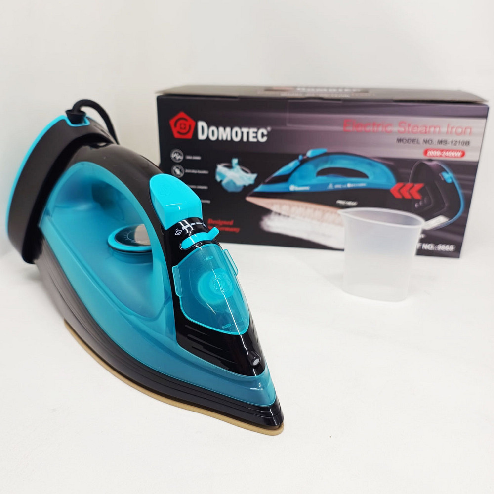 Парова праска для дому стаціонарна Domotec MS-1210В 2400Вт, Праска відпарювач для прасування речей WB-35 Львів - фото 11