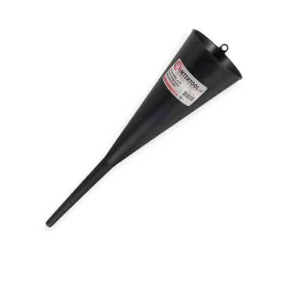 Лійка технічних рідин "воронка" d-125 х 14мм пластик пряма 465мм довга для Мукачево