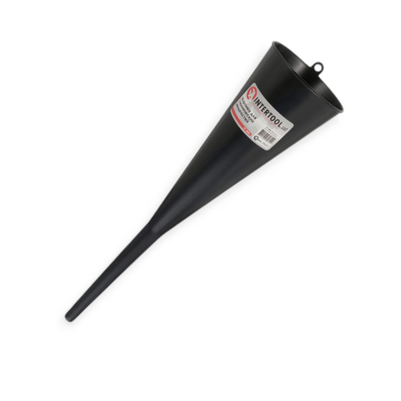 Лійка технічних рідин "воронка" d-125 х 14мм пластик пряма 465мм довга для Мукачево - фото 1