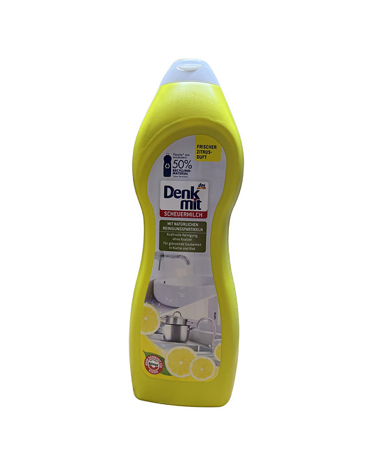 Чистящее средство-молочко для кухни Denkmit Scheuermilch 750 мл Виноградов - изображение 1