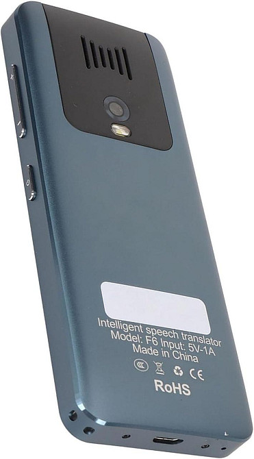 Портативний перекладач Jectse F6 з підтримкою 139 мов, сенсорним екраном, AI переклад, голосовий і фото переклад Київ - фото 4