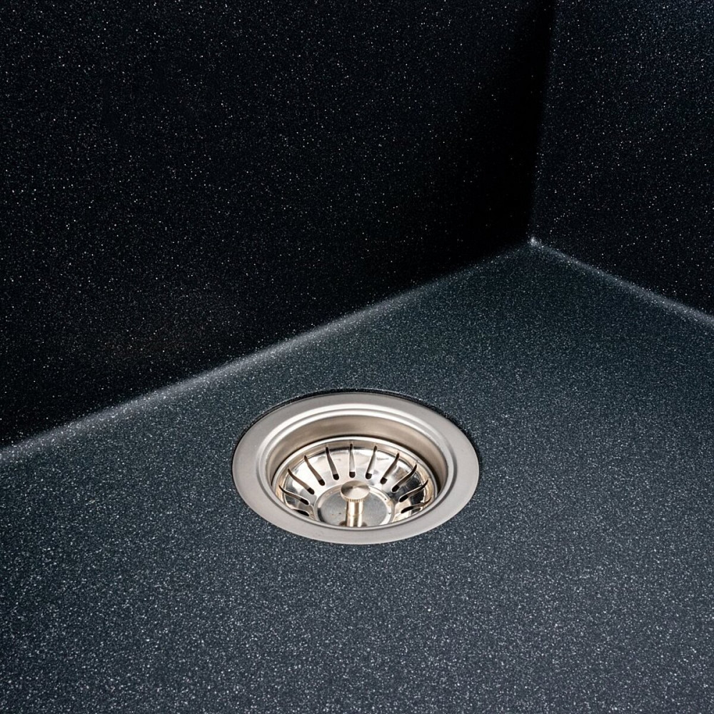 VALESO Кухонна гранітна мийка 5750 DAVINA VALESO антрацит Коломыя - изображение 6
