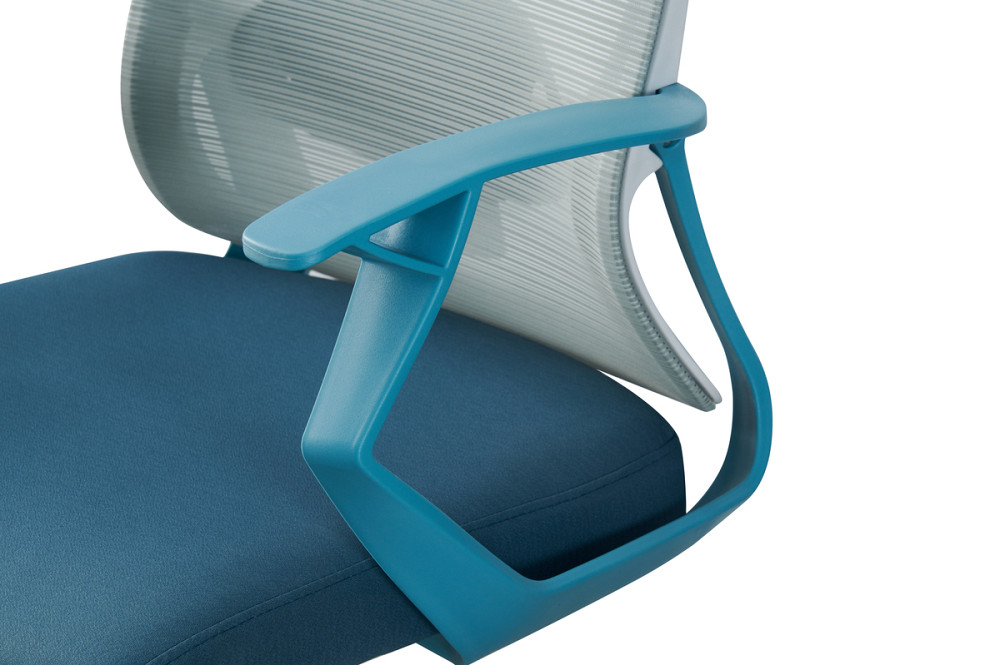Стілець офісний Уно, сірий/аква Киев - изображение 4