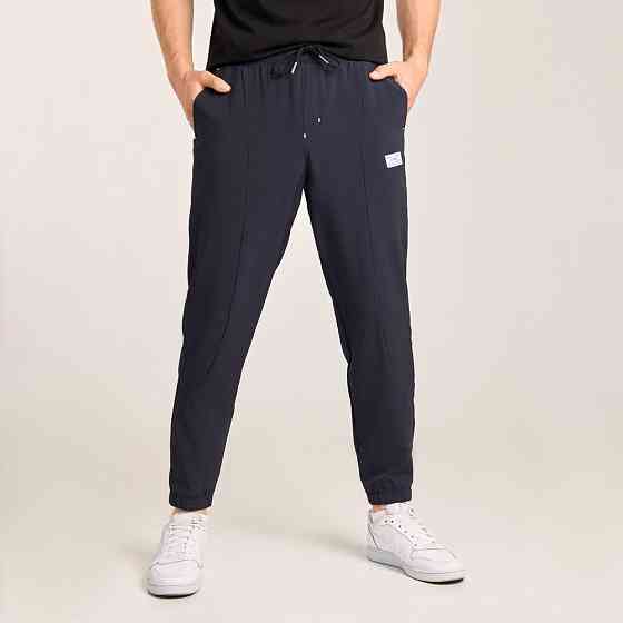 Мужские повседневные джоггеры. Темно-синие джоггеры летние с карманами Pobedov Savaya Киев