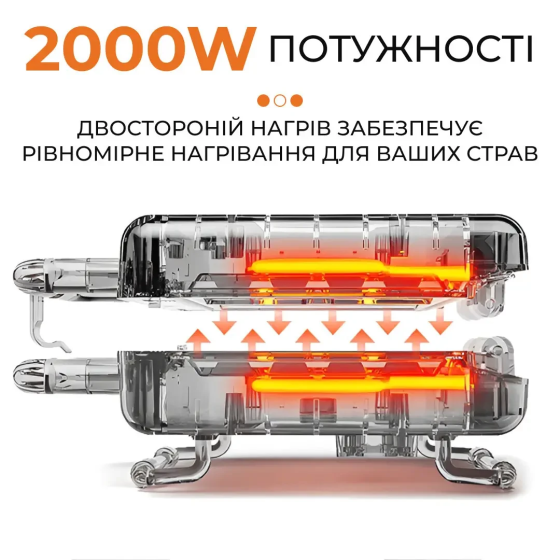 Sokany Гриль контактний Sokany KJ202SS 2000 Вт Київ