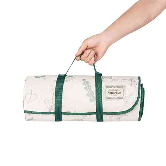 Килимок для пікніка Naturehike 180*200 CNH22DZ14004, зелений принт Київ