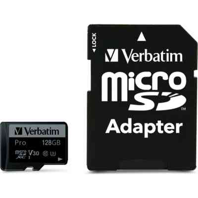 Карта памяти Verbatim 128GB microSDXC class 10 UHS-III PRO (47044) Винница