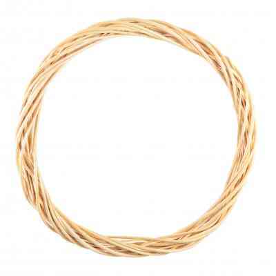 Різдвяний вінок YES! Fun ротанговий натуральний, d-60см (973451) Вінниця