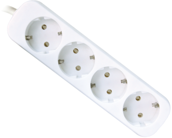 Сетевой фильтр Defender E450 5.0m 4 роз White UA (992270) (6922302) Киев