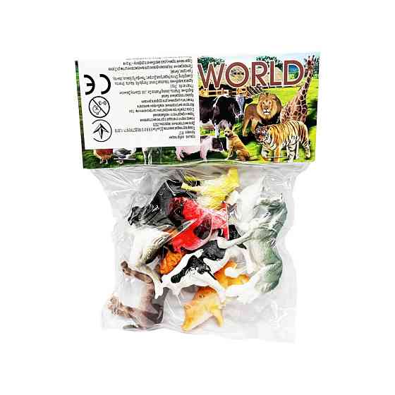 Ігровий набір фігурок "Свійські тварини" 817-A 10 штук в упаковці Вінниця