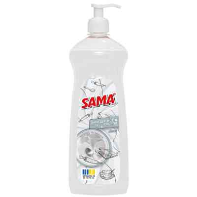 Засіб для ручного миття посуду Sama Clear 1000 г (4820270632154) Вінниця