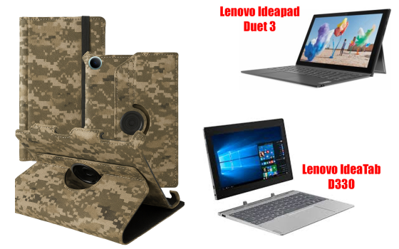 Чохол Spinner360 для планшета Lenovo IdeaTab D330, Ideapad Duet 3, колір Xaki Київ