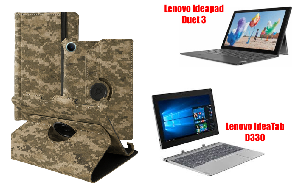 Чехол Spinner360 для планшета Lenovo IdeaTab D330, Ideapad Duet 3, цвет Xaki Киев - изображение 1
