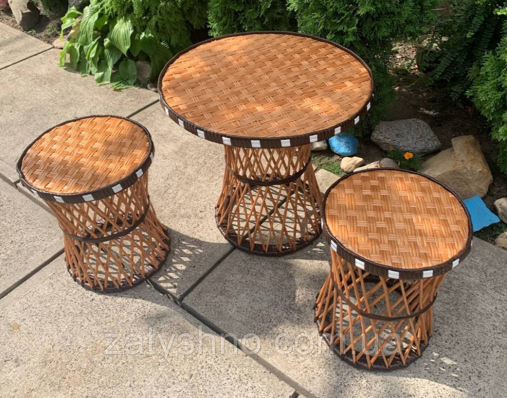 Набор мебели из лозы, ручная робота Киев - изображение 1