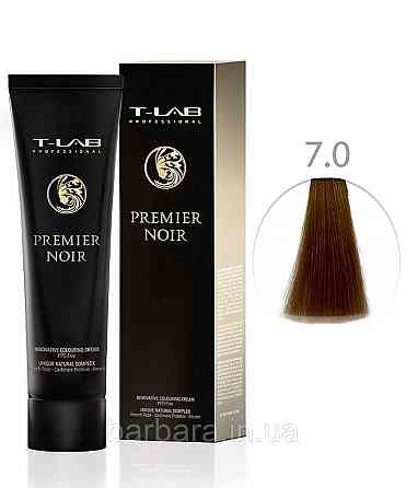 Крем-краска для волос T-LAB Professional Premier Noir Colouring Cream 7.0 натуральный блондин Киев
