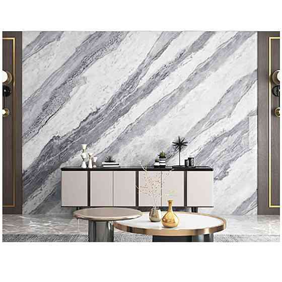 Самоклеюча вінілова плитка набір (6 рулонів) 3600х2800х2мм Сірий мармур SW-00001447 Київ