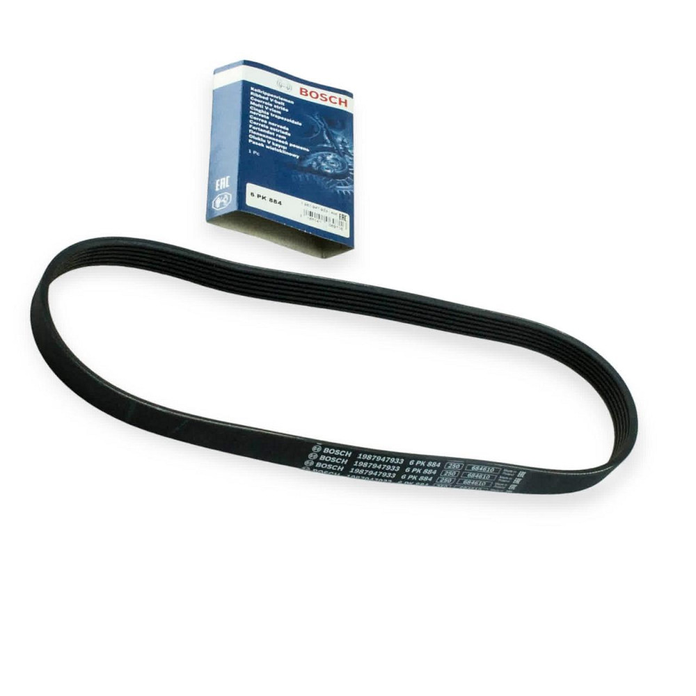 Ремень ручейковый 1118-Калина (1,6) 6РК884 () генератора Мукачево - изображение 1