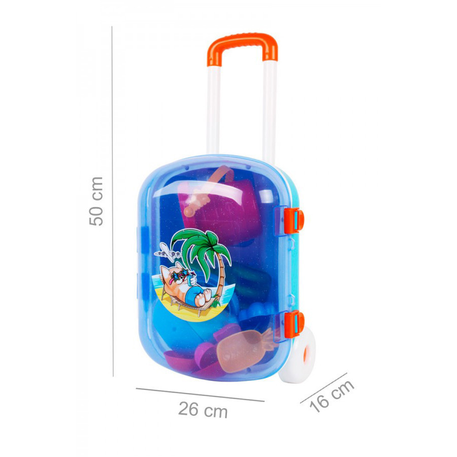 Набір для гри в пісочниці ТехноК 6009TXK у валізі Вінниця - фото 6