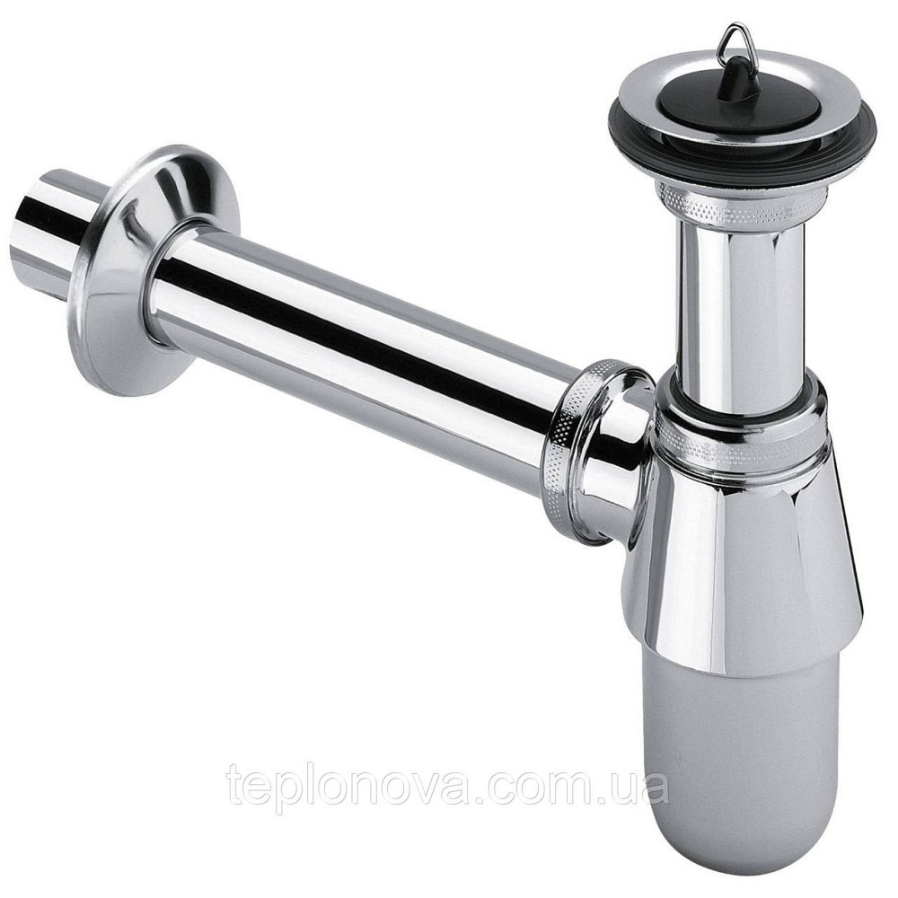 Сифон для раковины VIEGA 1 1/4″х1 1/4″ хром бутыл з/г 366681 Черновцы - изображение 1