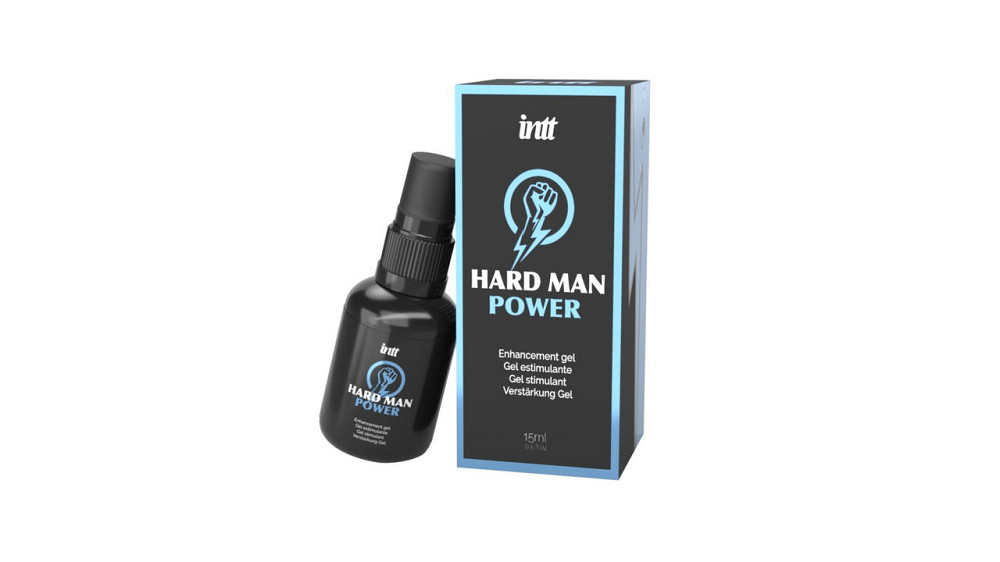 Стимулирующий гель Intt Hard Man Power для мужчин, 15 мл Sex Aura Киев - изображение 2