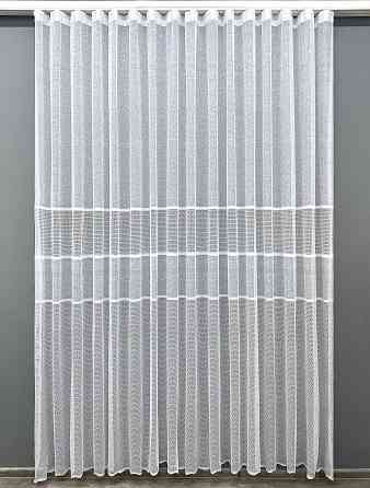 Тюль VR-Textil 1973т Жакард Білий 400х270 см (42-1003) Київ