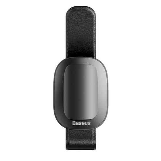 Автомобильный держатель для очков Baseus Platinum Vehicle eyewear clip（clamping type）Black Киев