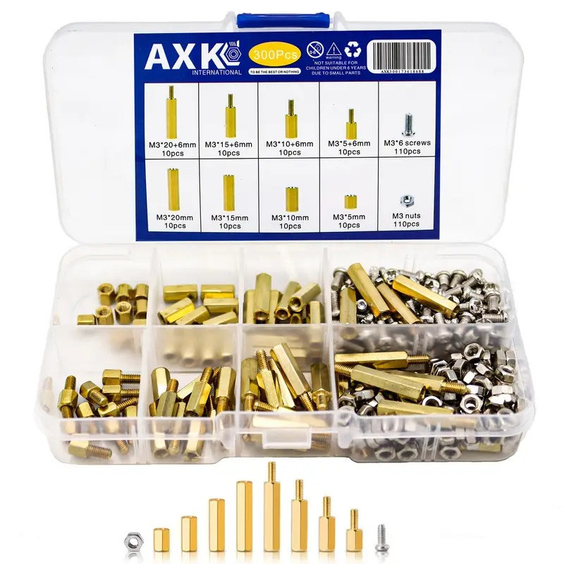 Набор латунных стоек для электроники, 120 шт. Киев - изображение 1