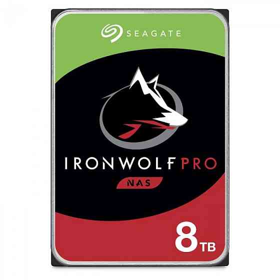 Накопичувач HDD SATA 8.0TB Seagate IronWolf Pro 7200 rpm 256MB (ST8000NT001) 3.5" Харків