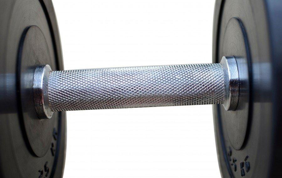 Гантелі обгумовані набірні 2 по 11 кг Гантелі, гирі, штанги та диски металеві Київ - фото 5