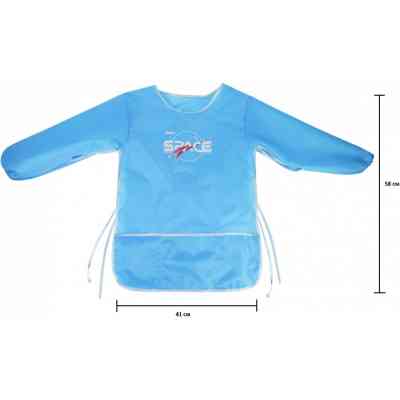 Фартух для творчості Maxi зі спинкою та рукавами, 58*41 см, бла (MX61491-11) Вінниця