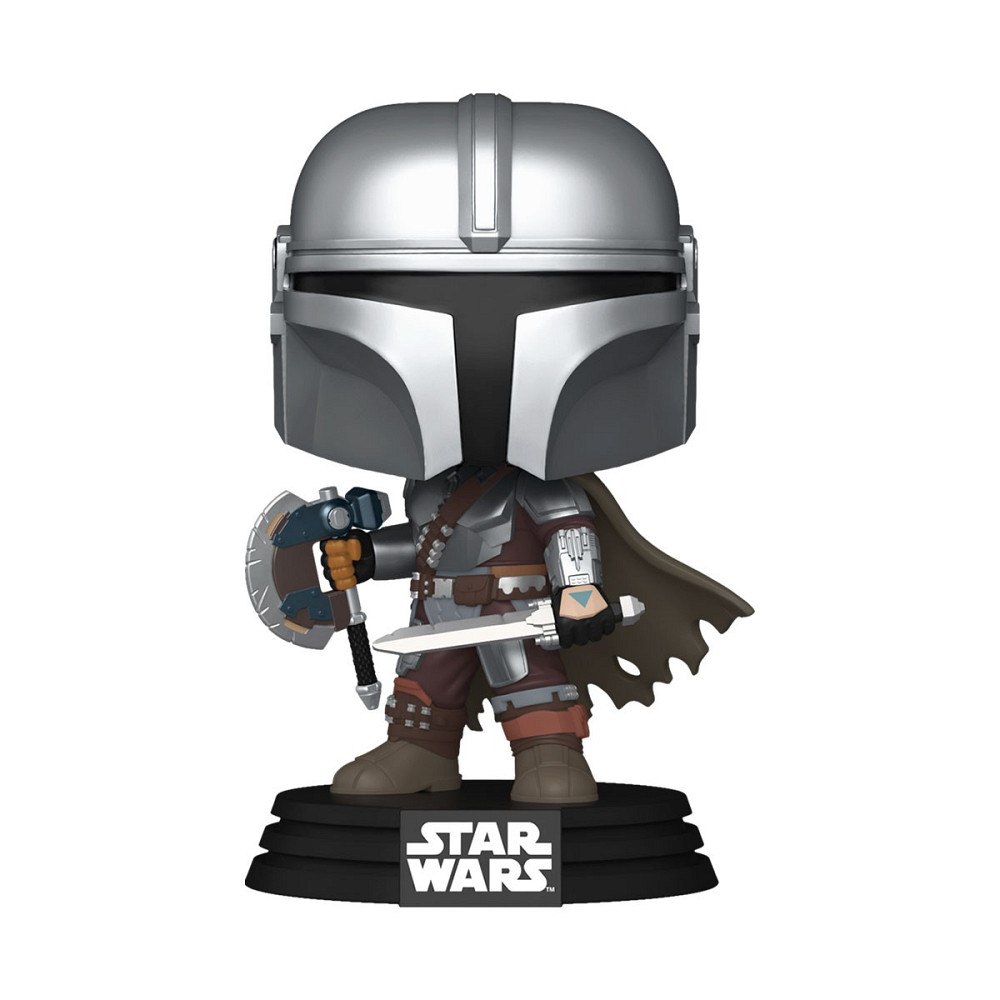 Ігрова фігурка Funko POP! серії Мандалорець і Ґроґу - Мандалорець зі зброєю Днепр - изображение 2