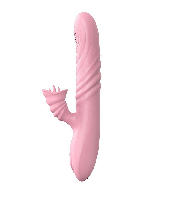 Вібратор - Angelia, USB 3 Functions Of Thrusting, 20 Vibrations Flesh Sex Aura Київ - фото 2