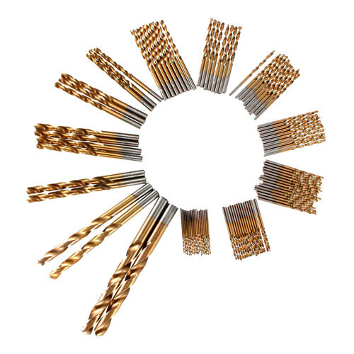 Набор сверл 99 шт спиральные HSS с титановым покрытием, 1.5–10 мм, для дерева, пластика, алюминия Киев - изображение 10