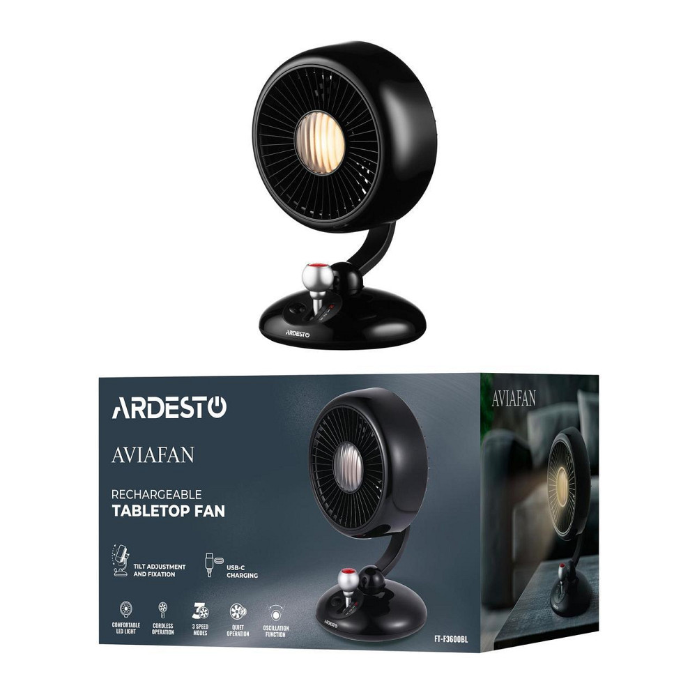 Вентилятор Ardesto AviaFan FT-F3600BL ( 22401 ) Харків - фото 8