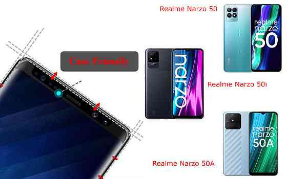 Захисне скло HyperGlass Pro для Realme Narzo 50, Narzo 50i, Narzo 50A – максимальна чутливість та захист Київ