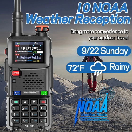 Рація Baofeng UV-5RH 10W Type-C Вінниця