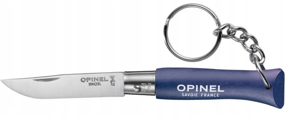 Універсальний Складаний Ніж - брелок Opinel No.4 "Origins brelok Blue" (002269) Нержавіюча сталь Нововолинськ - фото 3