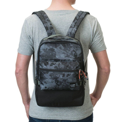 Рюкзак туристичний Pacsafe Slingsafe LX350 backpack чорний-камуфляжний (45331802) Вінниця - фото 3
