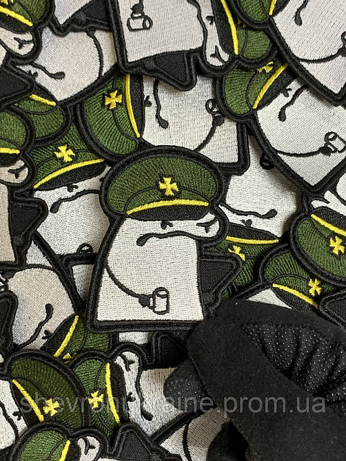 Шеврон Флорк Генерал (Форма контурна. На липучці) Розмір 8x7см Київ - фото 5