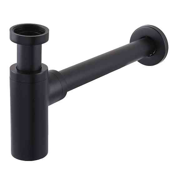 Сифон для раковин циліндричний Globus Lux GSB-32-125-BB (000027619) Київ