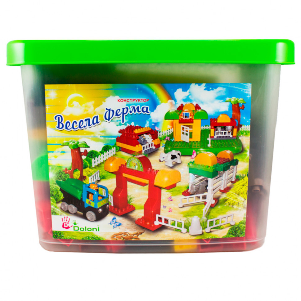 Дитячий конструктор "Весела ферма" 013888/06, 154 деталі Вінниця - фото 1