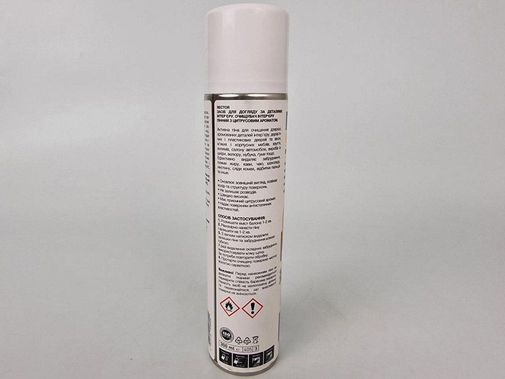 Засіб для догляду за деталями інтер'єру в аерозолі. пакованні 300 мл.Rector (1 шт.) Харків - фото 2