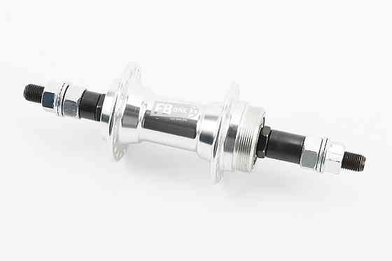 Втулка задня MTB алюмінієва 14Gx36H під вільнобіг, V-brake, 2 пром-підшипники 6200 2RS, кріпл. гайка, FB-A201B Київ