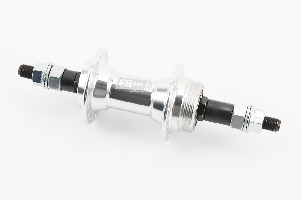 Втулка задня MTB алюмінієва 14Gx36H під вільнобіг, V-brake, 2 пром-підшипники 6200 2RS, кріпл. гайка, FB-A201B Київ - фото 1