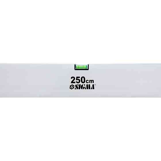 Sigma Правило-уровень 2 капсулы, вертикальный и горизонтальный с ручками Profi 2500мм SIGMA (37 Київ