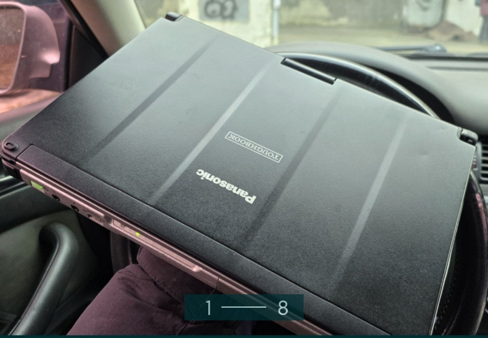 Ноутбук: Panasonic CF-C2 легкий,13" батарея 8 годин, для Дронів, СТО Харків - фото 1