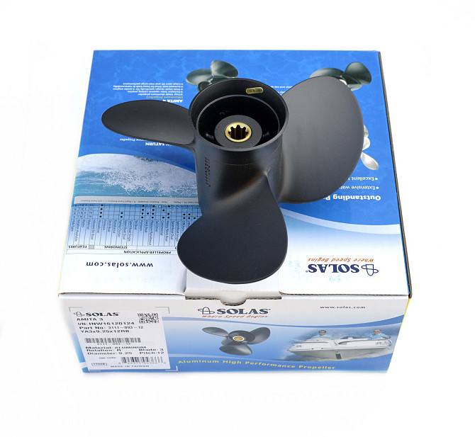 Винт Solas Yamaha/Honda/Parsun (12.1X9) 40-60 Л.С. Днепр - изображение 1