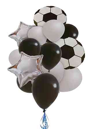Набір футбол мяч 16 шт кульок для свята для фотозони Київ