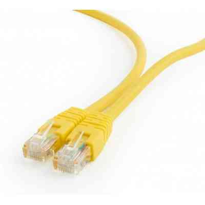 Патч-корд 3м UTP cat 6 CCA yellow Cablexpert (PP6U-3M/Y) Вінниця